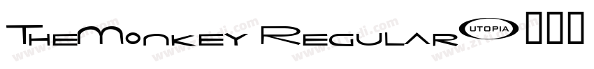 TheMonkey Regular字体转换